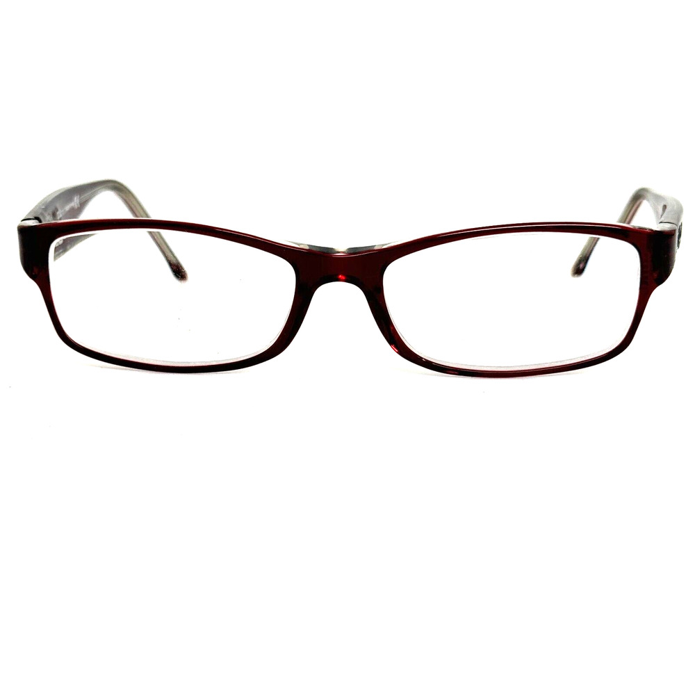 Ray-Ban‎ RB5114 5112 Eyeglasses Rectangle red Full Rim Frame 52-16-135 H14830